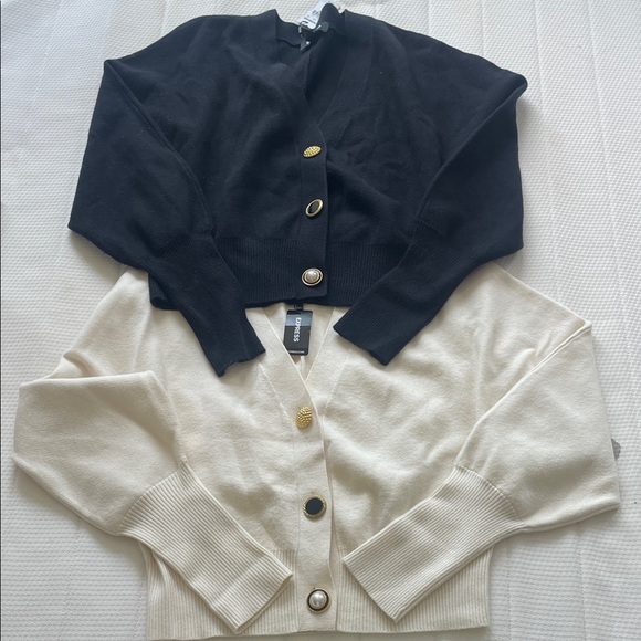 Express Sweaters - NWT cropped cardigan bundle Express